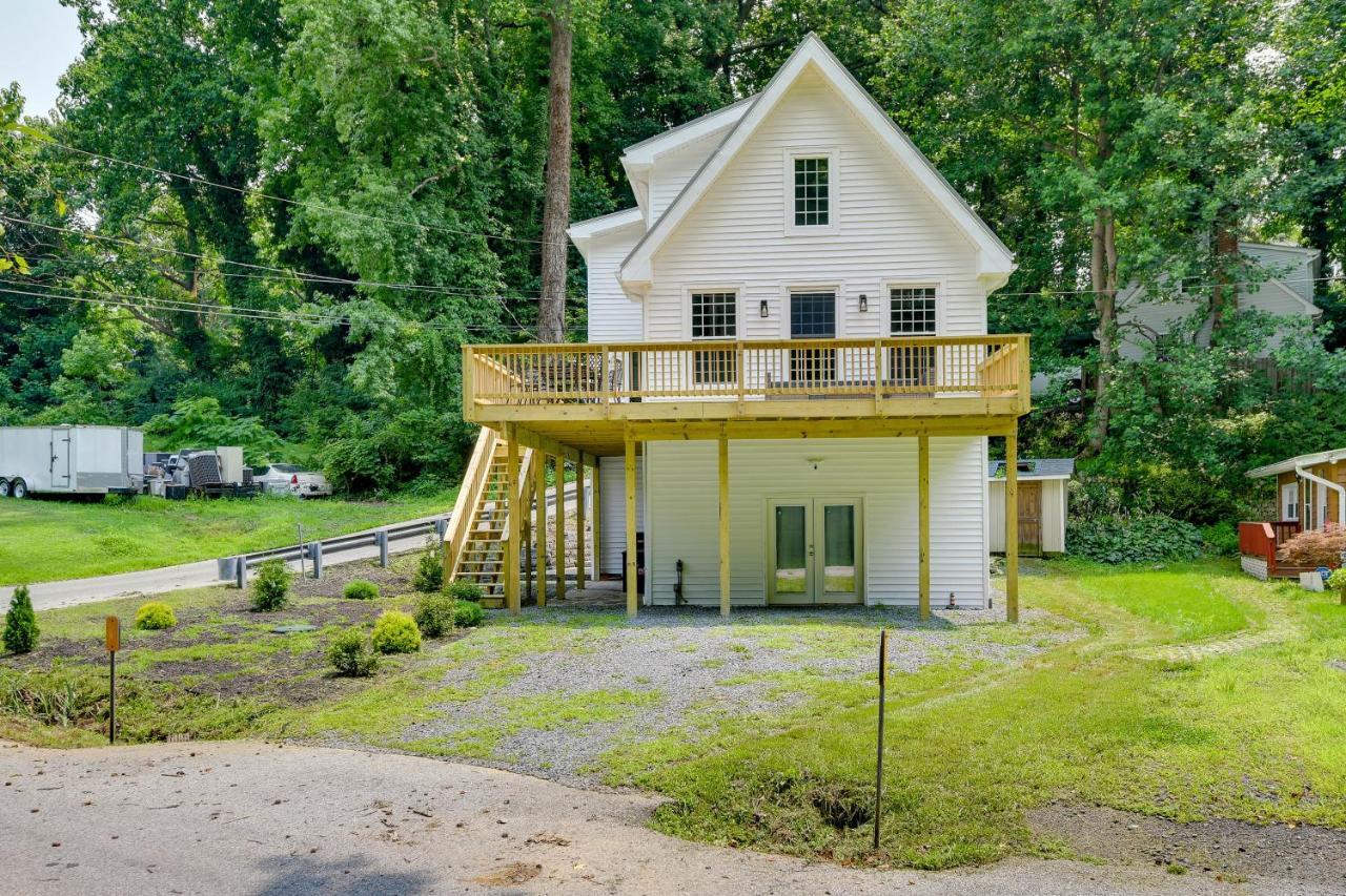 Family-Friendly Chesapeake Beach House With Deck! Villa Esterno foto